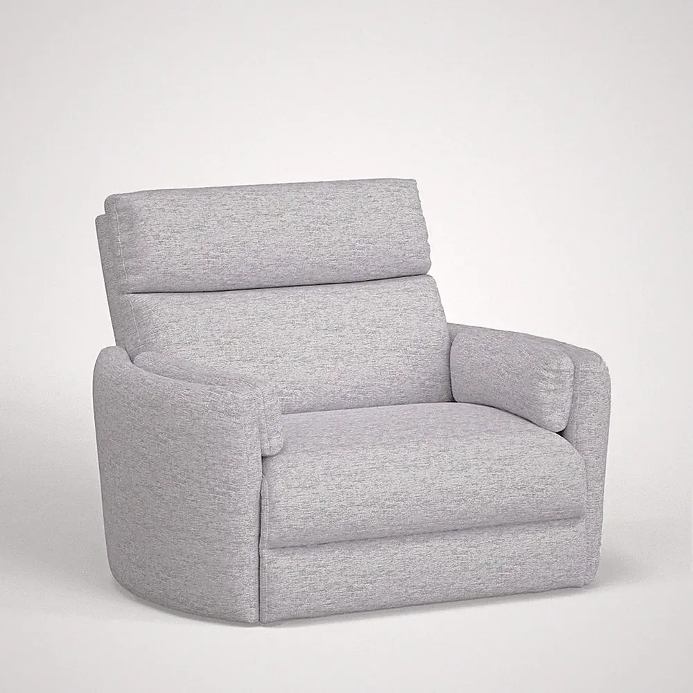 Radius Xl - Mineral Extra Wide Power Glider Recliner